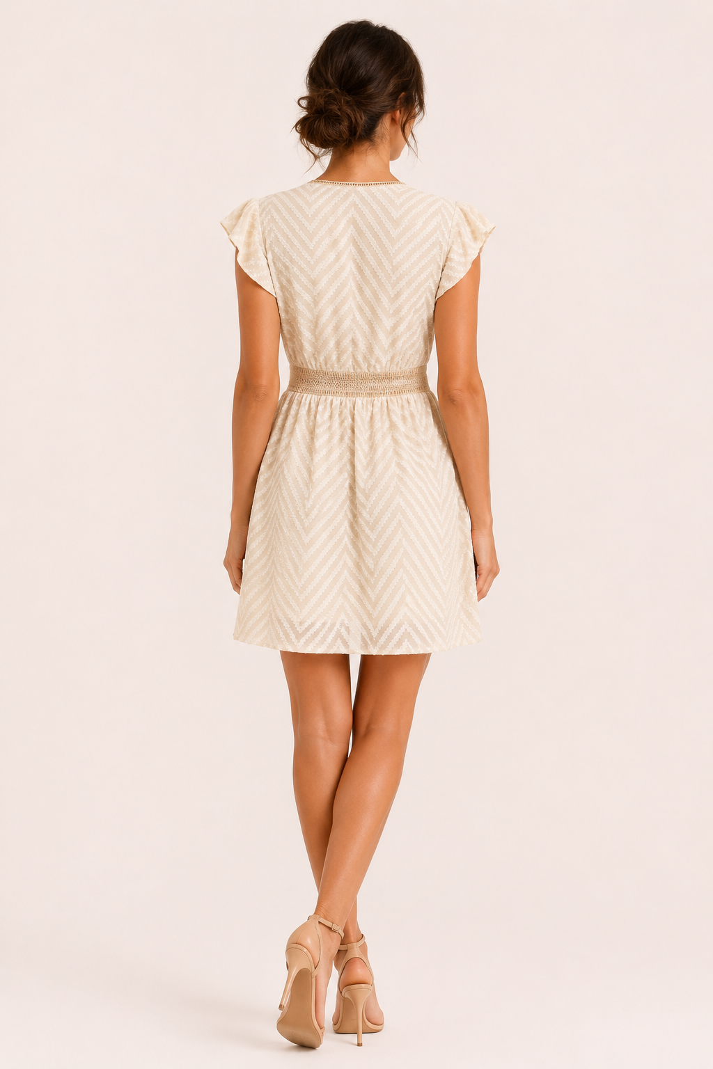 Boho-Sommerkleid für Damen mit kurzen Ärmeln – Maja