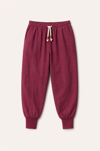 Pantalon de jogging taille élastiquée cordon de serrage coupe confortable pour tous les jours - Rayan