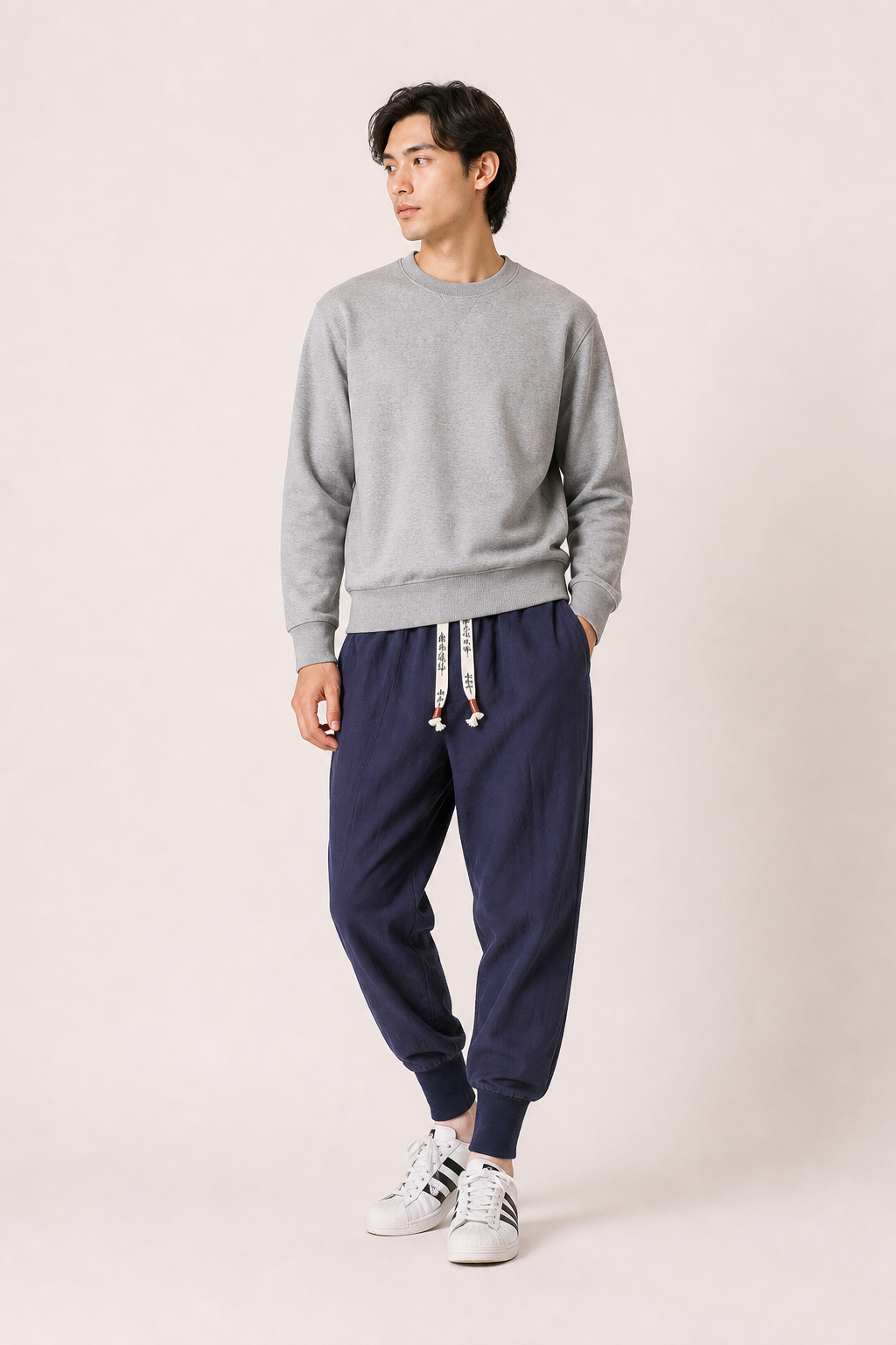 Jogginghose mit Gummizug in der Taille und bequemer Alltagspassform - Rayan