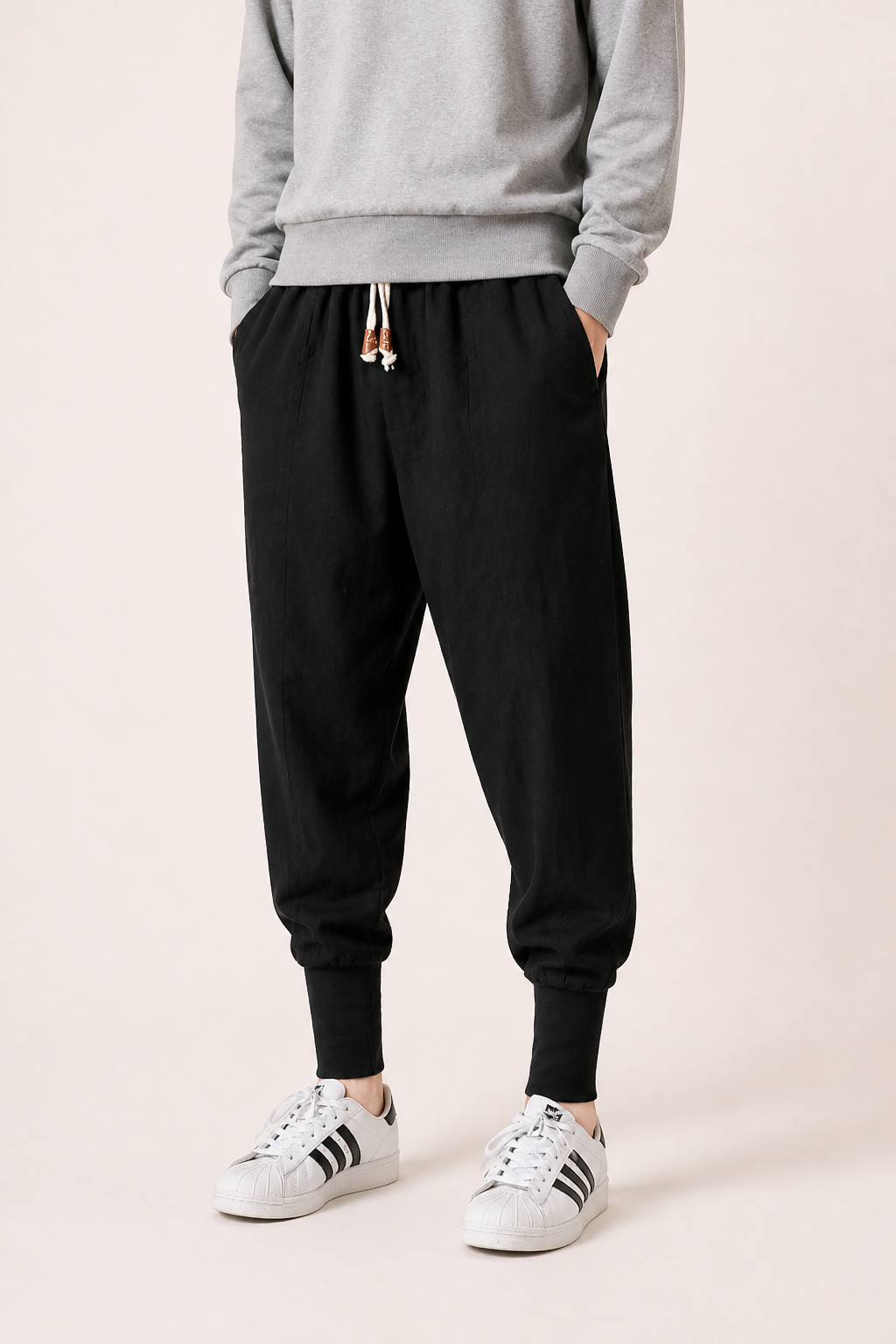 Jogginghose mit Gummizug in der Taille und bequemer Alltagspassform - Rayan