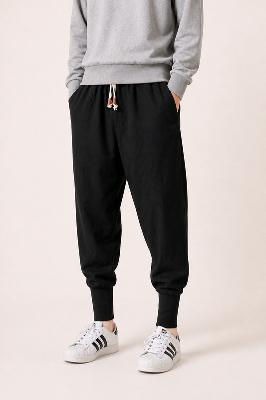 Jogginghose mit Gummizug in der Taille und bequemer Alltagspassform - Rayan