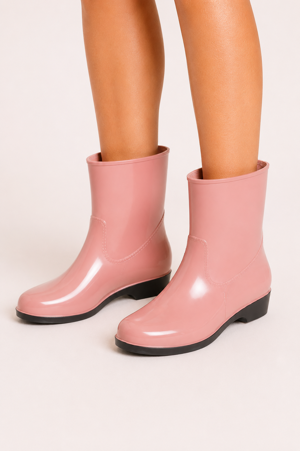 Wasserdichte Gummistiefeletten für Damen mit rutschfester Sohle – Leni