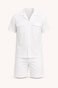Ensemble chemise et short à double poche pour homme - Matthis
