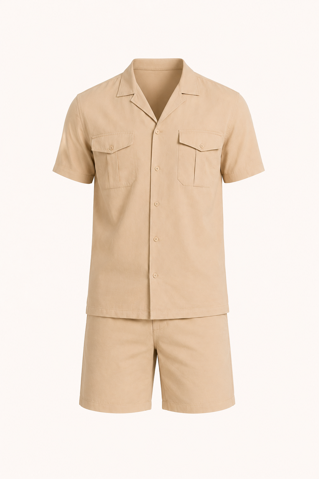 Herrenhemd und Shorts mit zwei Taschen - Matthis