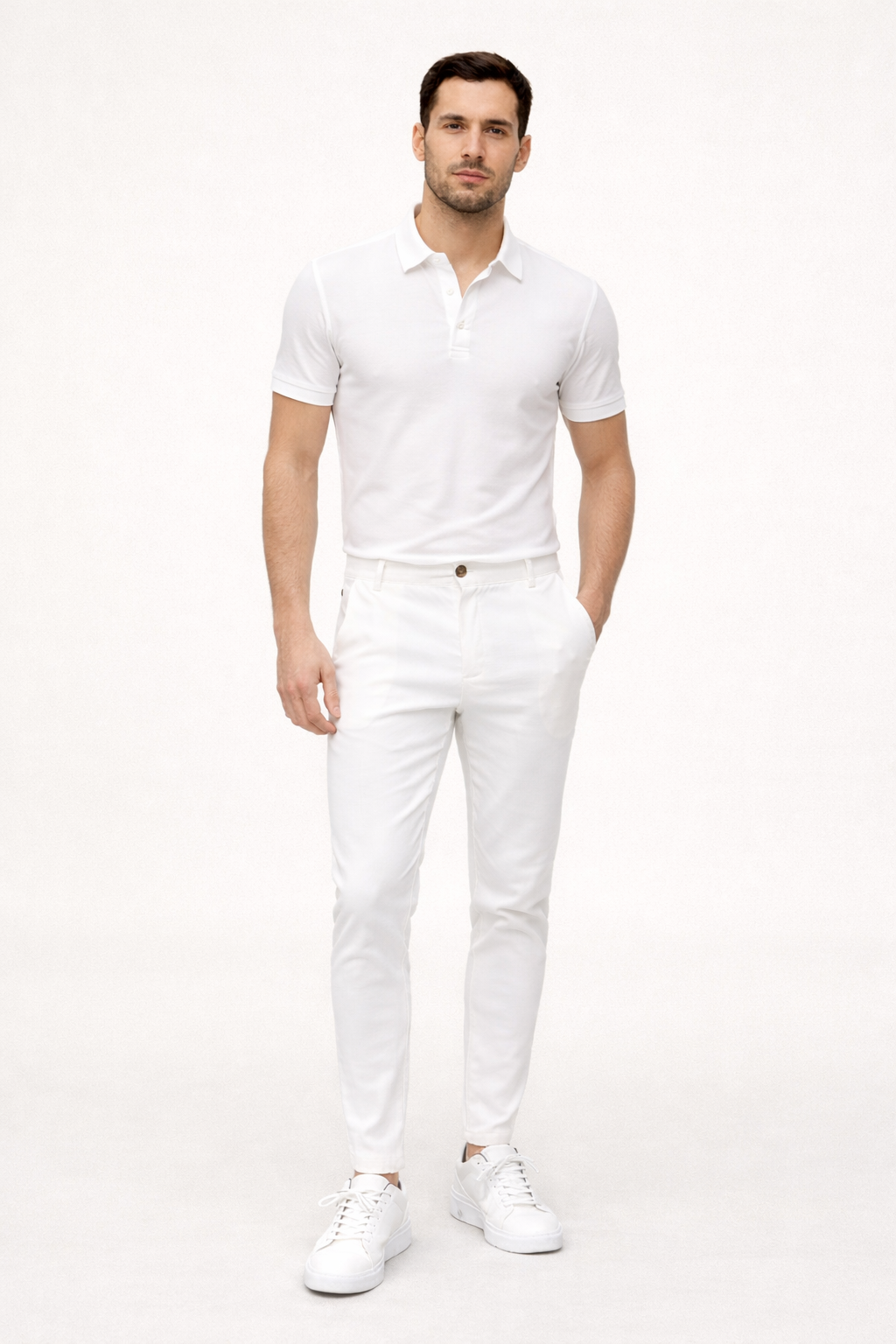 Herren-Chinohose mit geradem Schnitt und bequemer Passform - Zigor