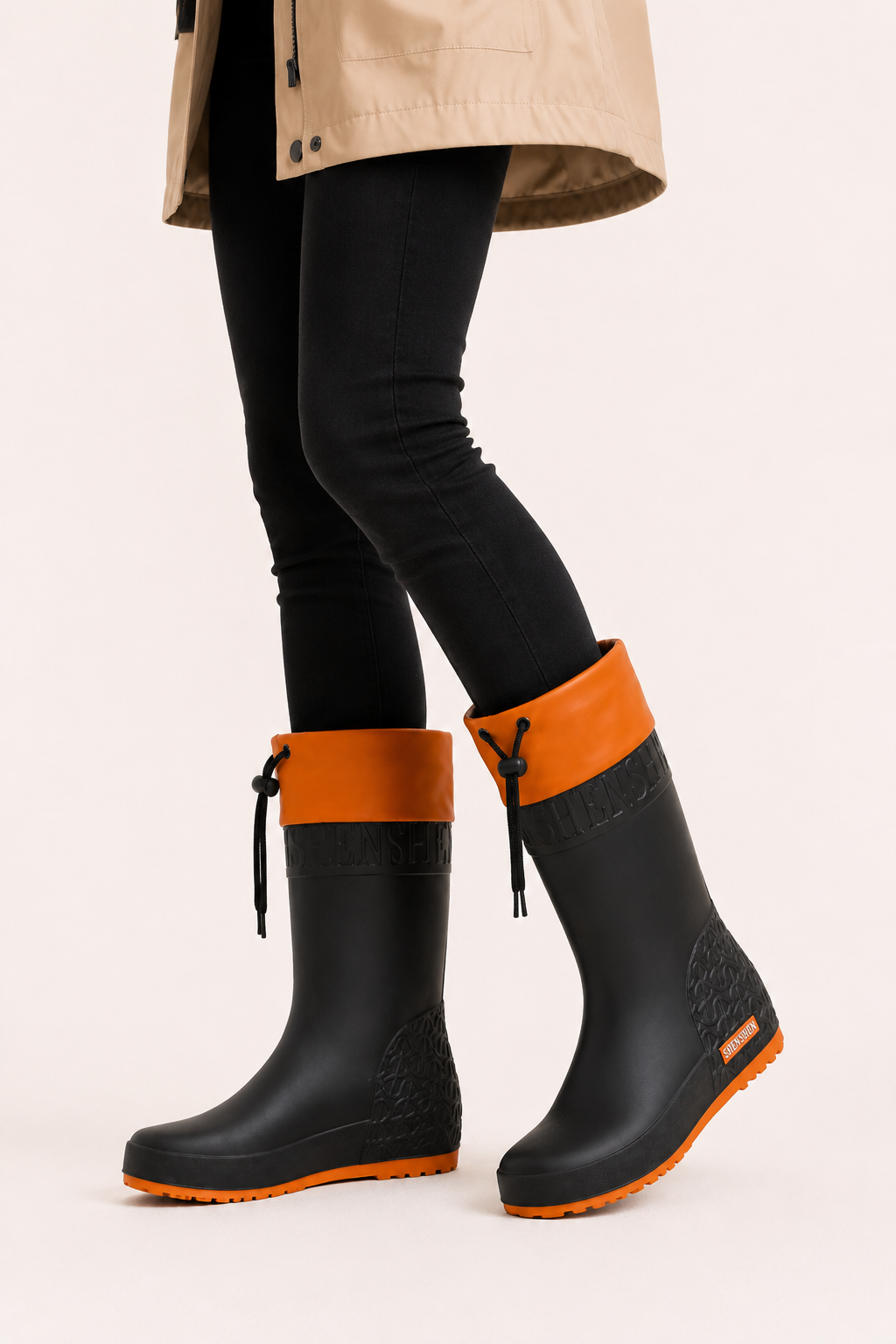 Wasserdichte Regenstiefel für Damen mit hohem Schaft – Rieke