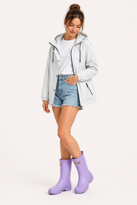 Bottes de pluie mi-hauts antidérapantes pour femme - Selma