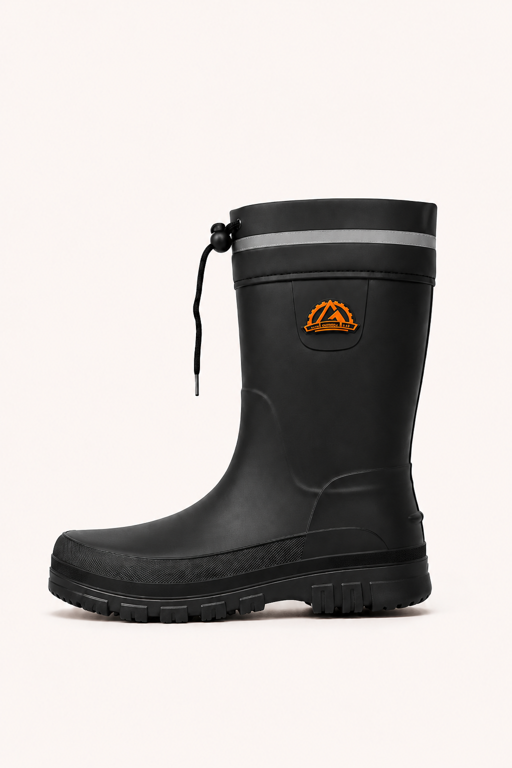 Rutschfeste Herren-Regenstiefel in halber Schaftlänge – Ryun
