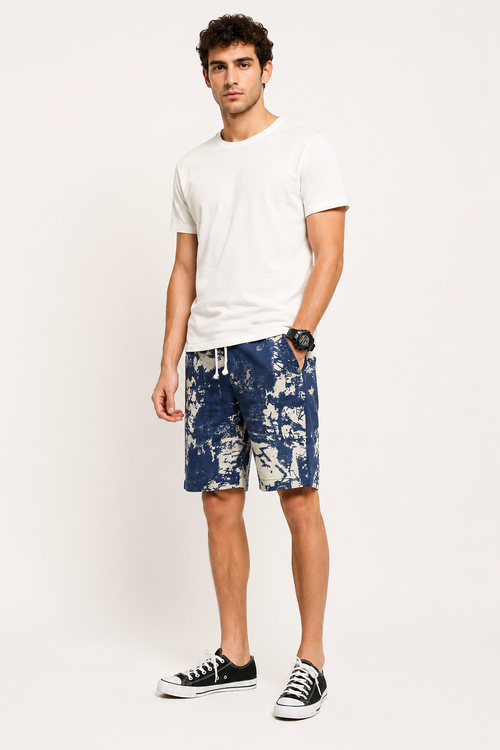 Bedruckte Shorts für Männer mit verstellbarer Taille - Hugo