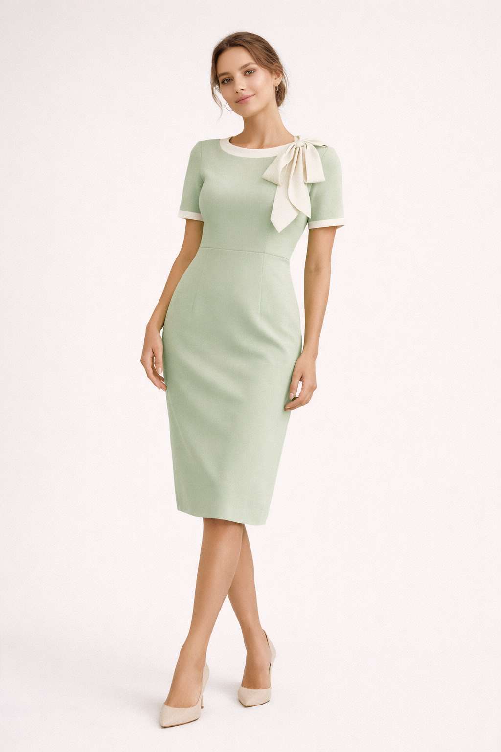 Elegantes, formelles Kleid mit klassischer Passform - Erica