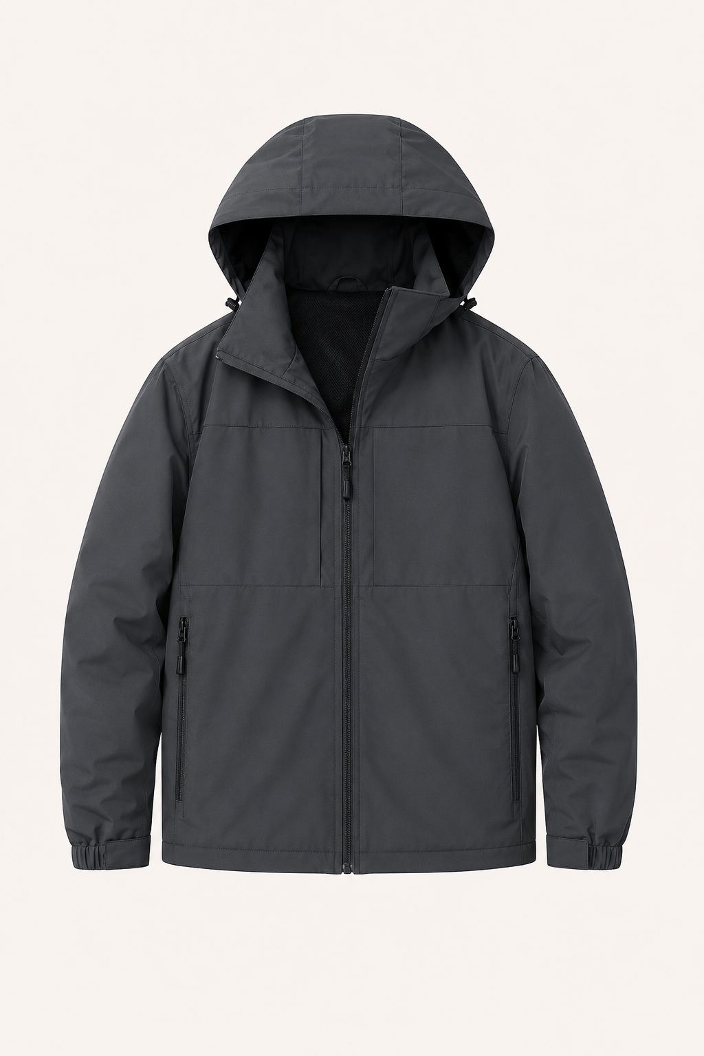 Leichte, wasserdichte Outdoor-Jacke für Herren mit Kapuze – Millan
