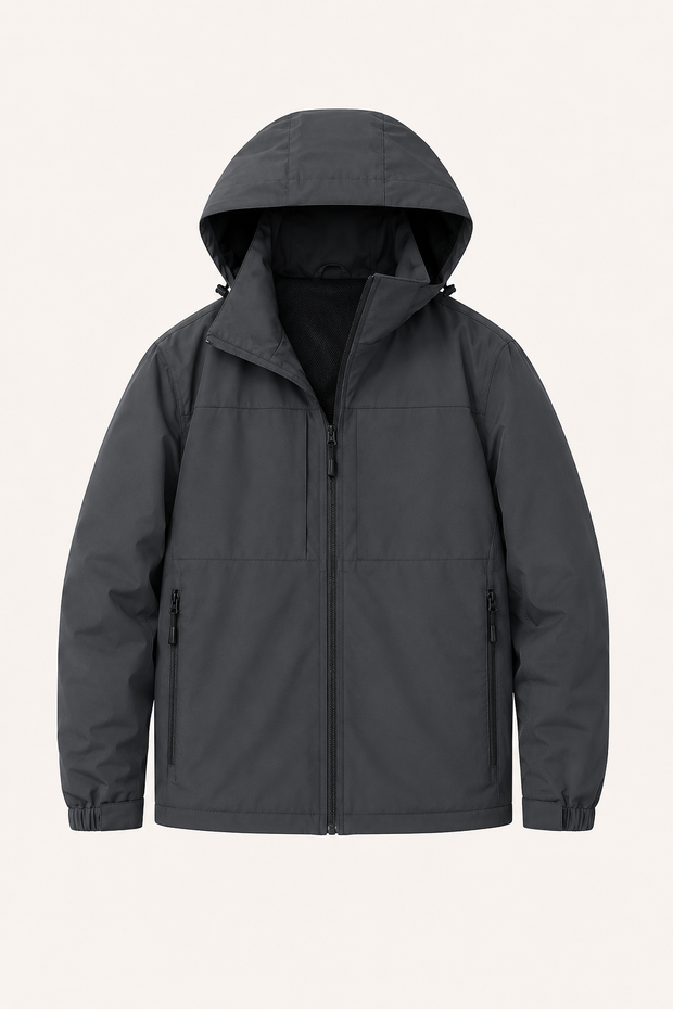 Leichte, wasserdichte Outdoor-Jacke für Herren mit Kapuze – Millan