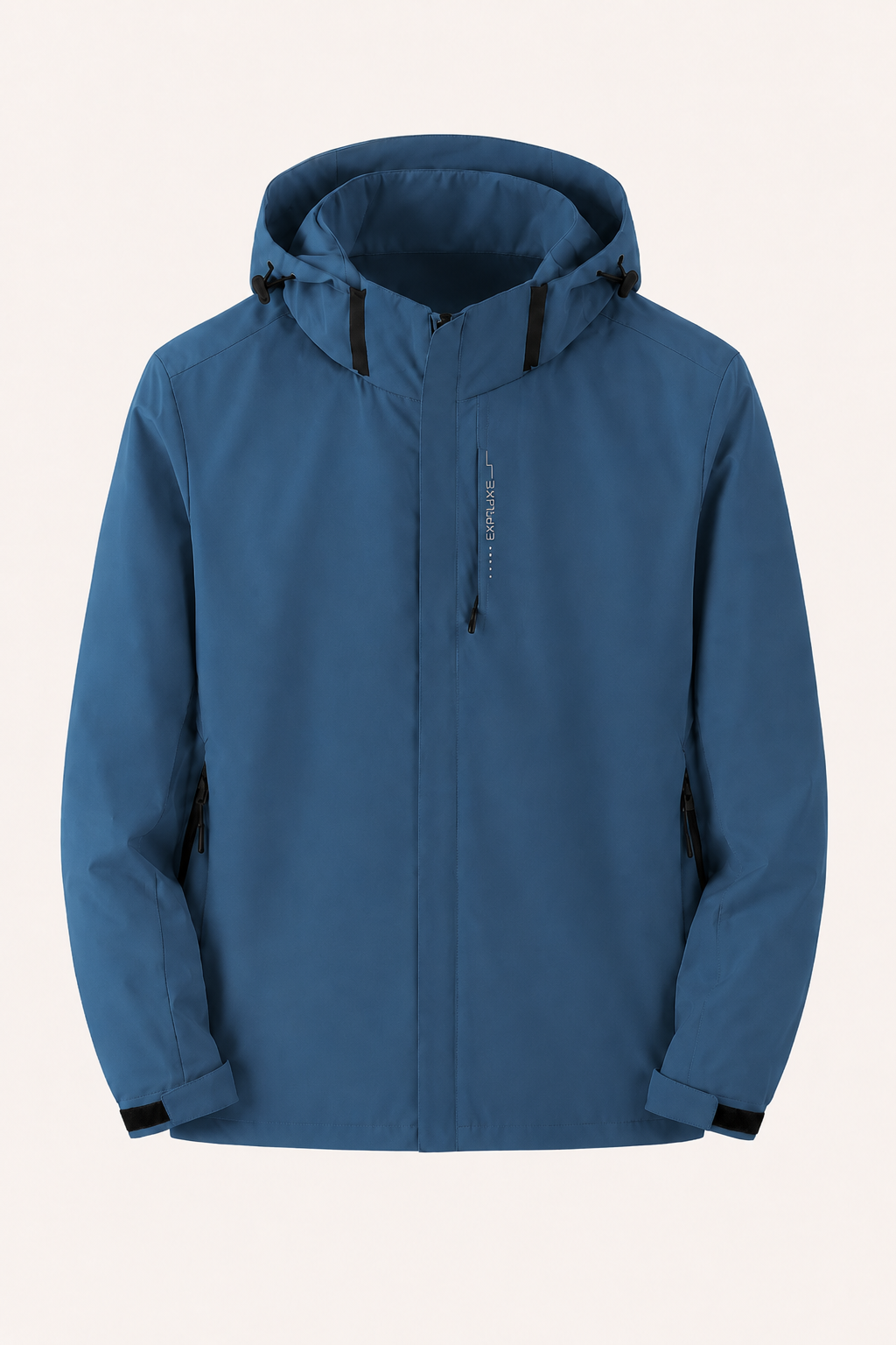 Unisex-Jacke, wasserdicht und winddicht, mit durchgehendem Reißverschluss – Shocks