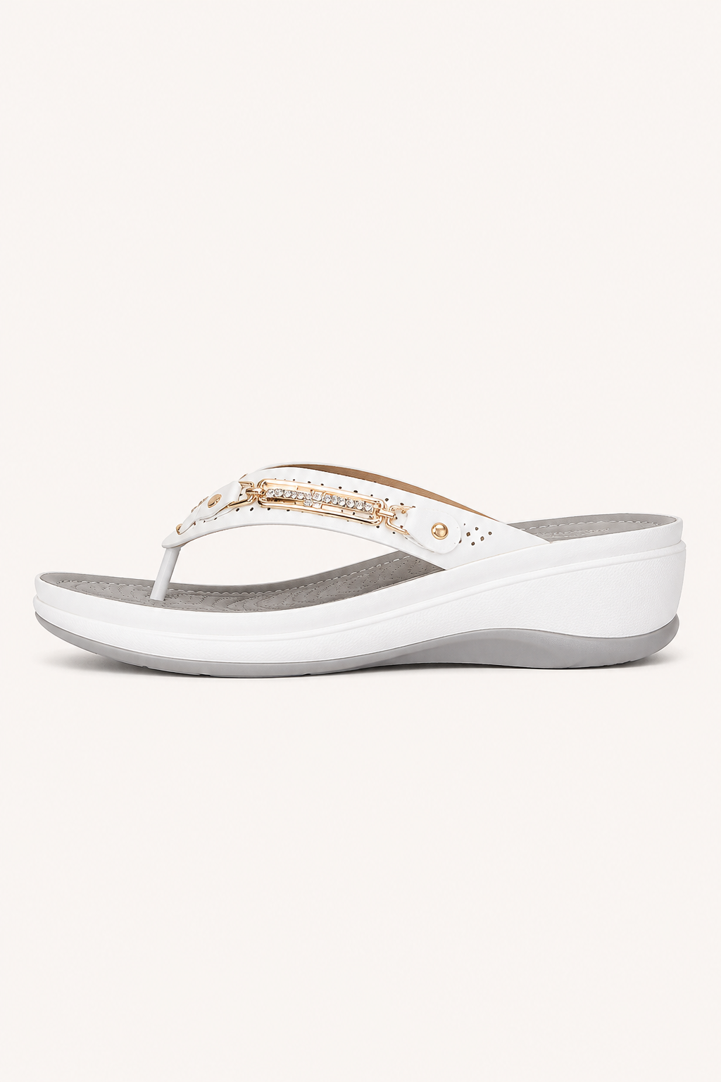 Orthopädische Sandalen für Damen mit ergonomischem, rutschfestem Keilabsatz – Marlies