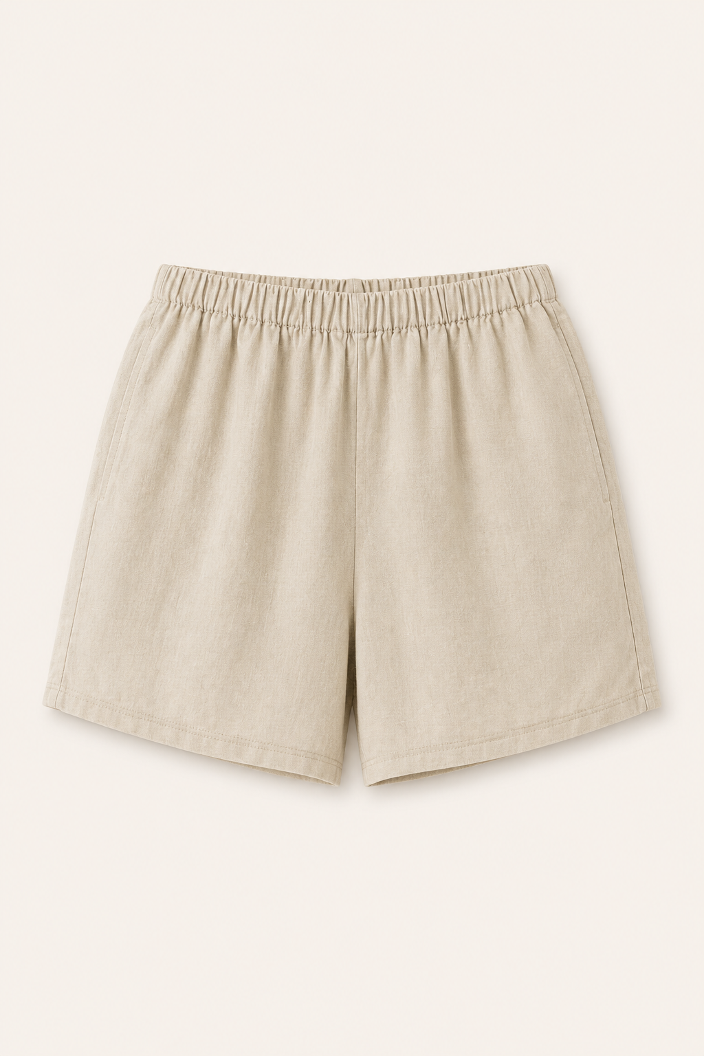 Damen-Shorts mit weitem Bein und elastischer Taille - Klara