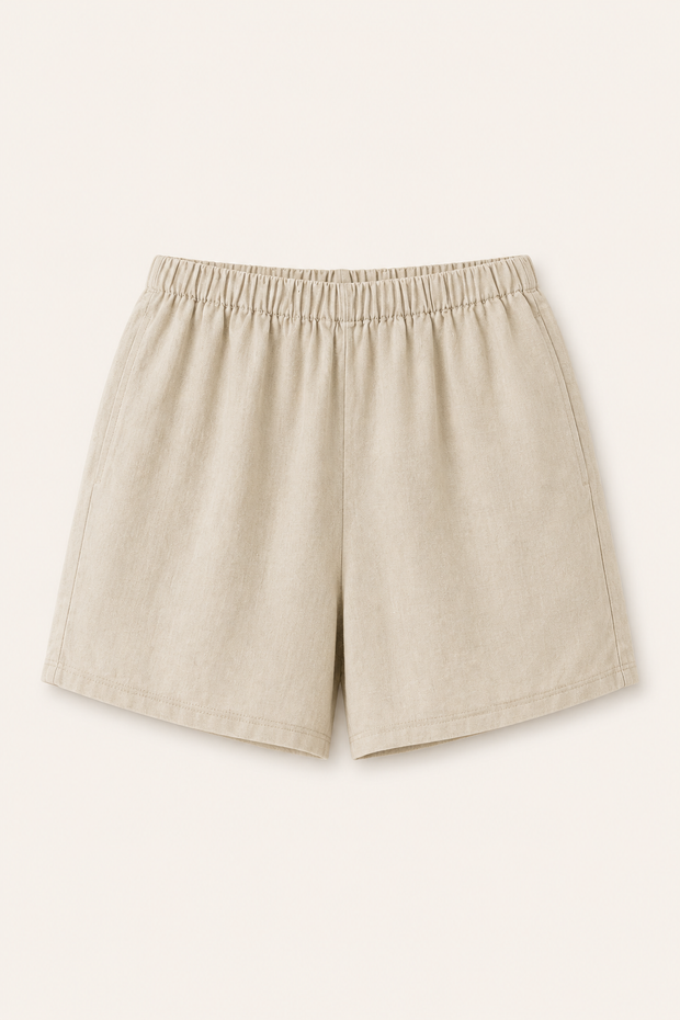 Short large à taille élastique pour femmes - Klara