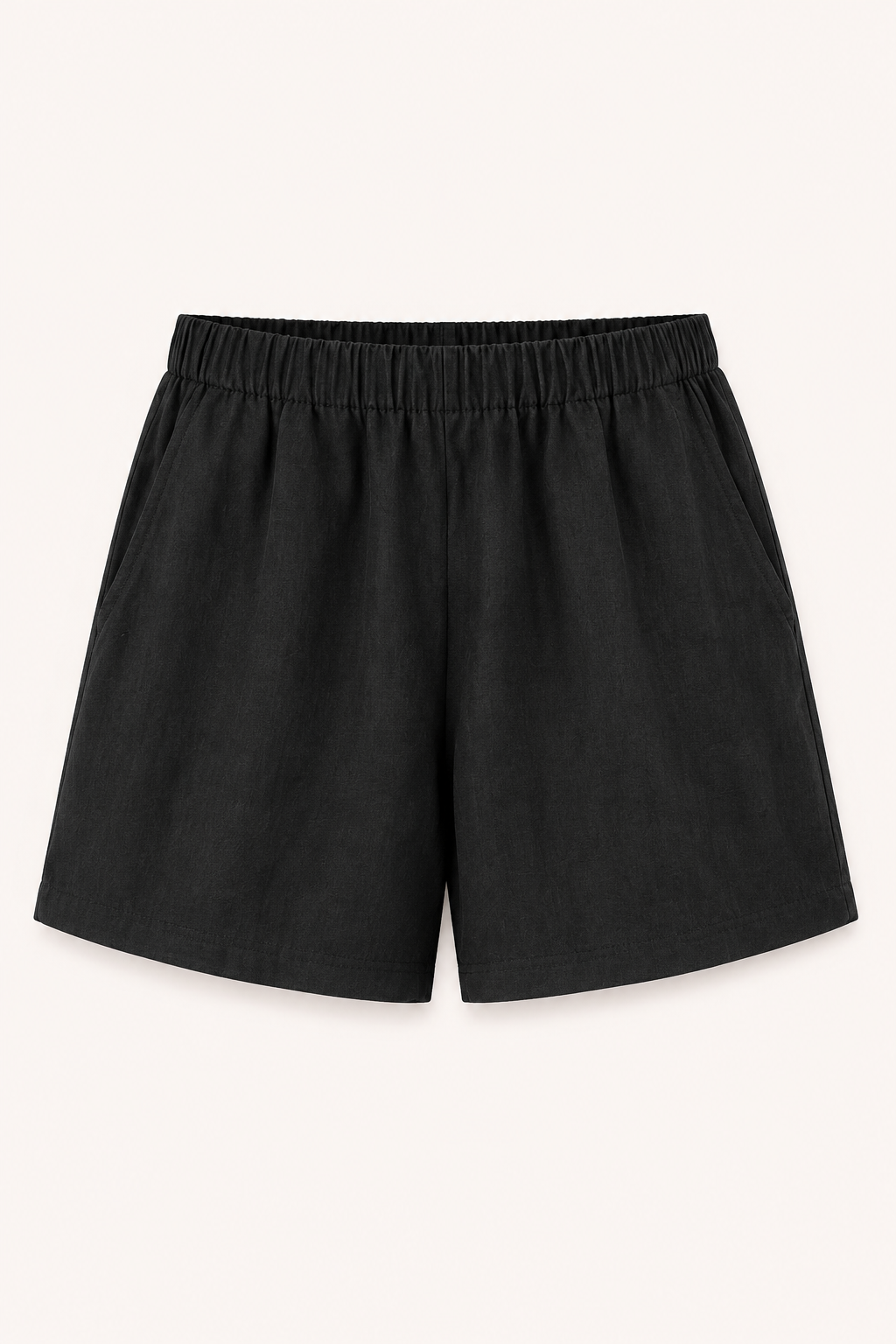 Damen-Shorts mit weitem Bein und elastischer Taille - Klara