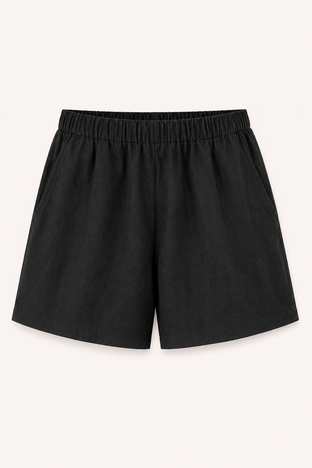 Short large à taille élastique pour femmes - Klara