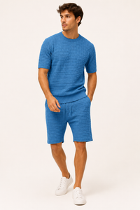 Ensemble short et t-shirt d'été pour hommes - Oskar