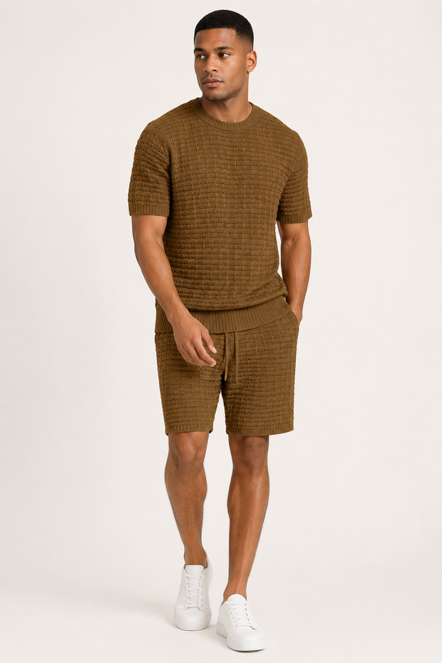 Ensemble short et t-shirt d'été pour hommes - Oskar
