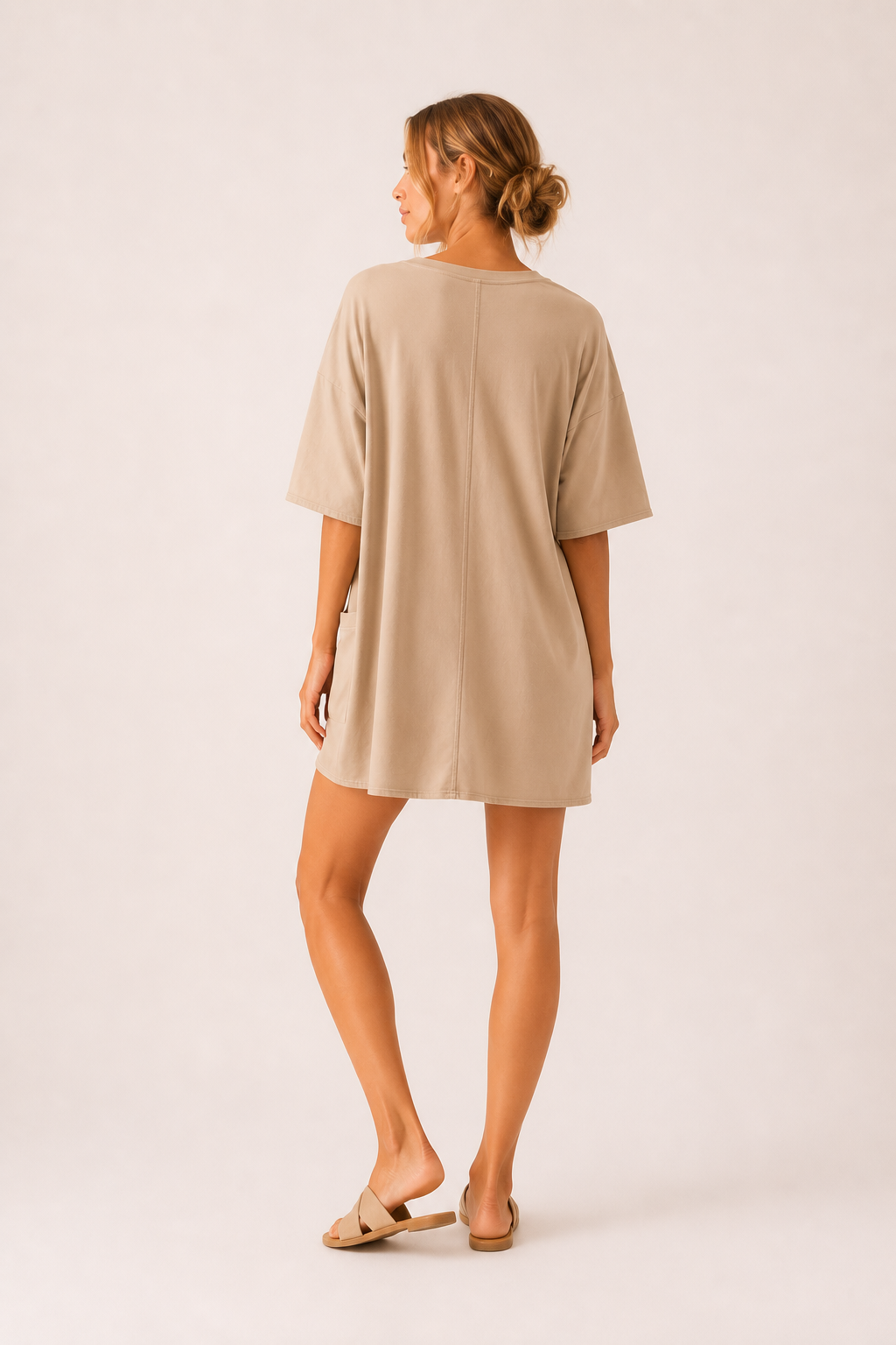 Jumpsuit kurzarm kurzarmige Frau - Hanneli