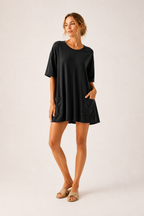 Jumpsuit kurzarm kurzarmige Frau - Hanneli