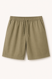Bermuda homme en lin, taille élastiquée - Levin