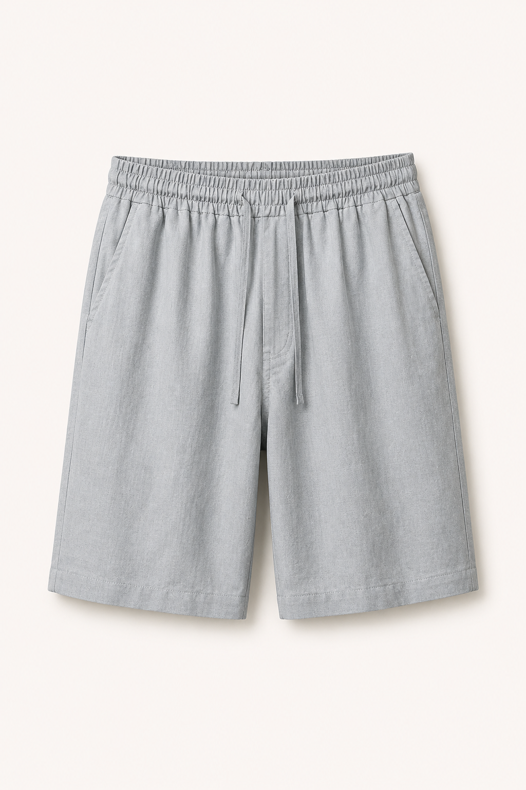 Herren Bermudashorts aus Leinen mit Gummizug - Levin