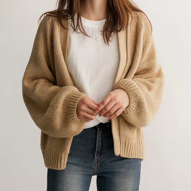 Cardigan en maille épaisse pour femmes - Robyn