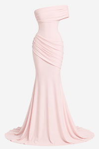 Langes schulterfreies Damenkleid in elegantem Party-Look - Aurelia