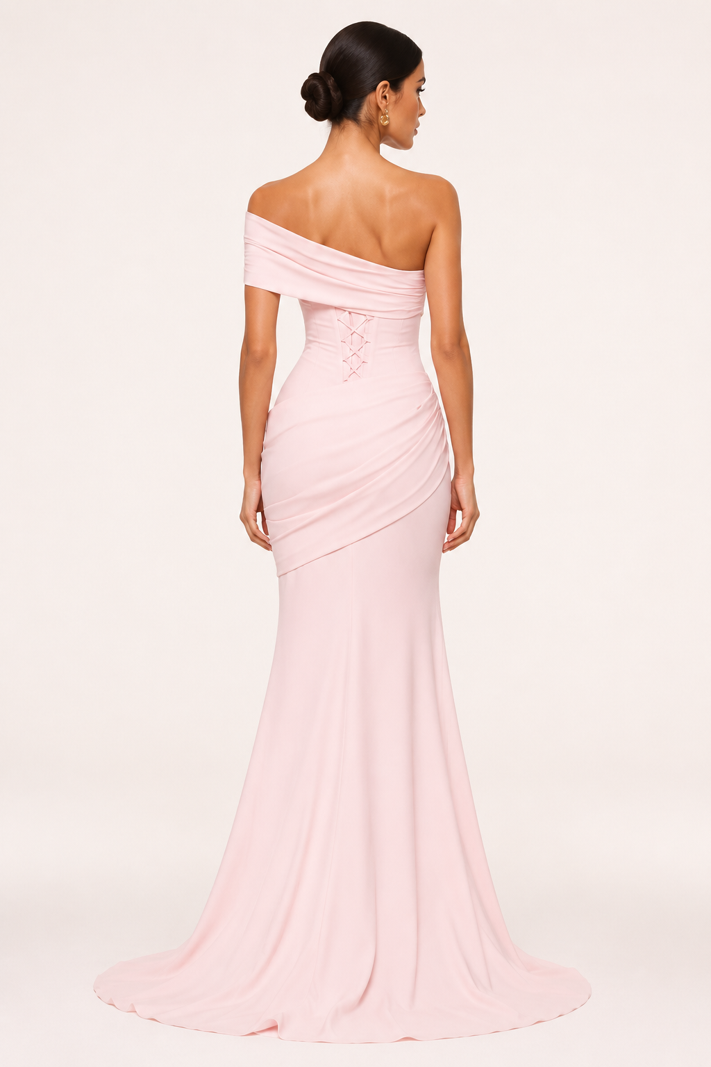 Langes schulterfreies Damenkleid in elegantem Party-Look - Aurelia