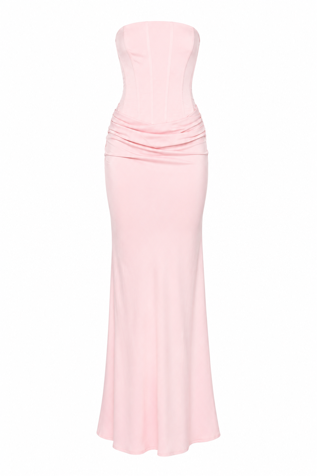 Elegantes langes Kleid für Frauen mit schmaler Passform - Leni
