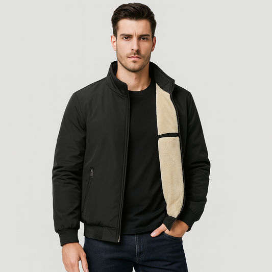Veste intérieure en polaire avec fermeture éclair pour hommes - Boaz