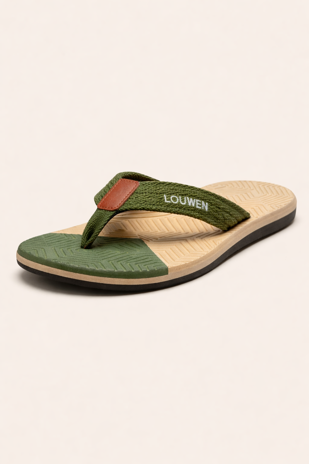 Herren-Sandalen mit strukturierter Sohle und Riemen - Peter