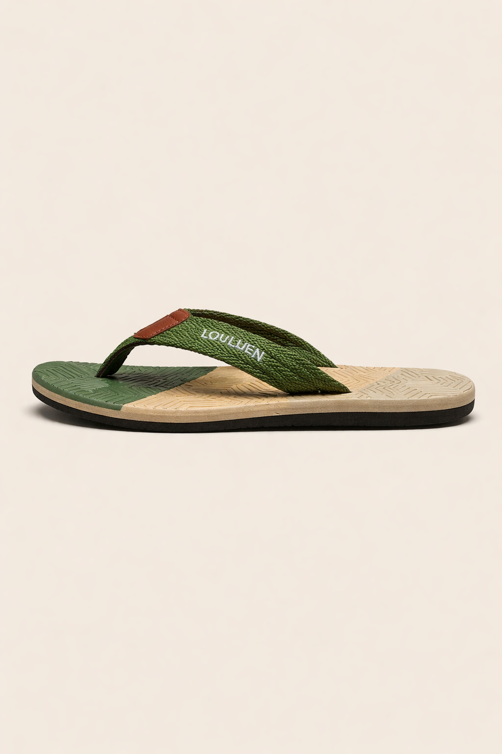 Herren-Sandalen mit strukturierter Sohle und Riemen - Peter