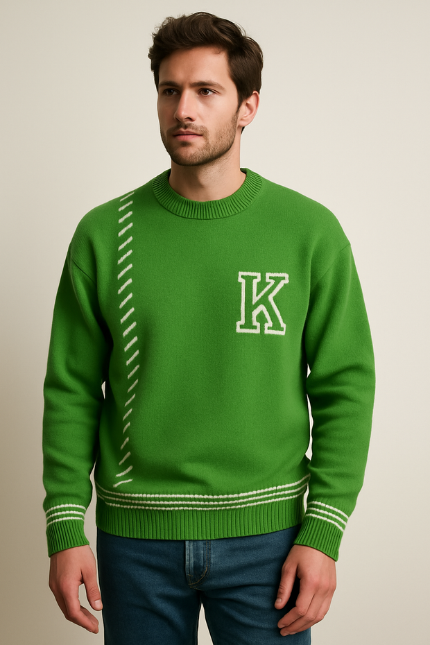 Herrenpullover mit weichem Strickeffekt - Marven