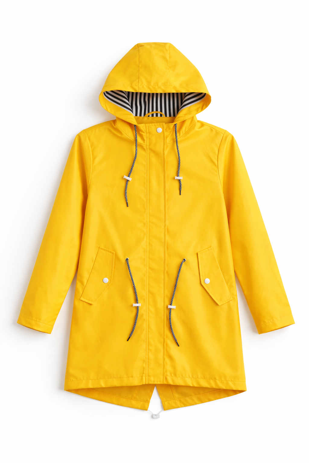Wasserdichte Damenjacke in gerader Silhouette mit Kapuze - Alvindra