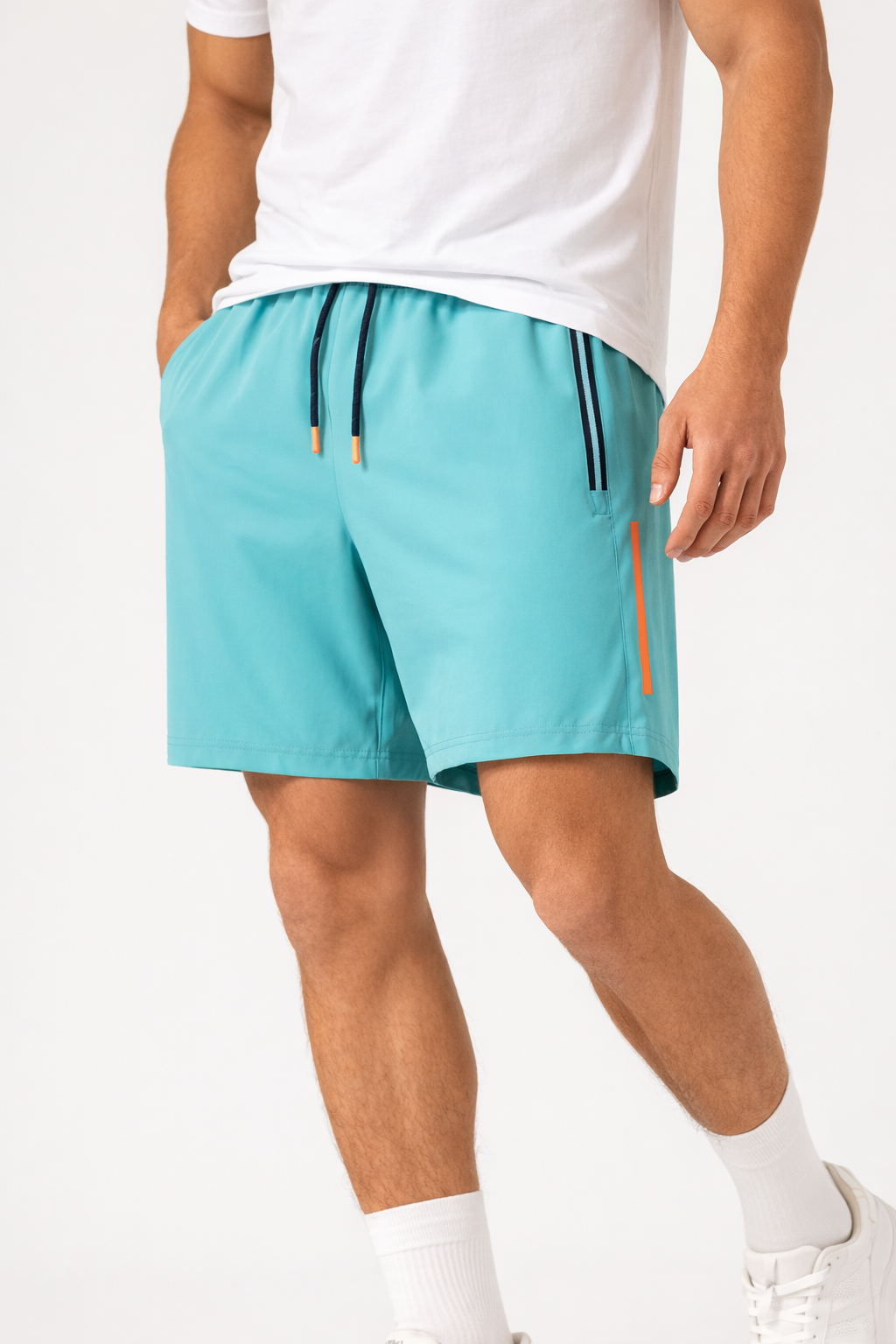 Leichte Sportshorts mit Kordelzug für Männer - Kylian