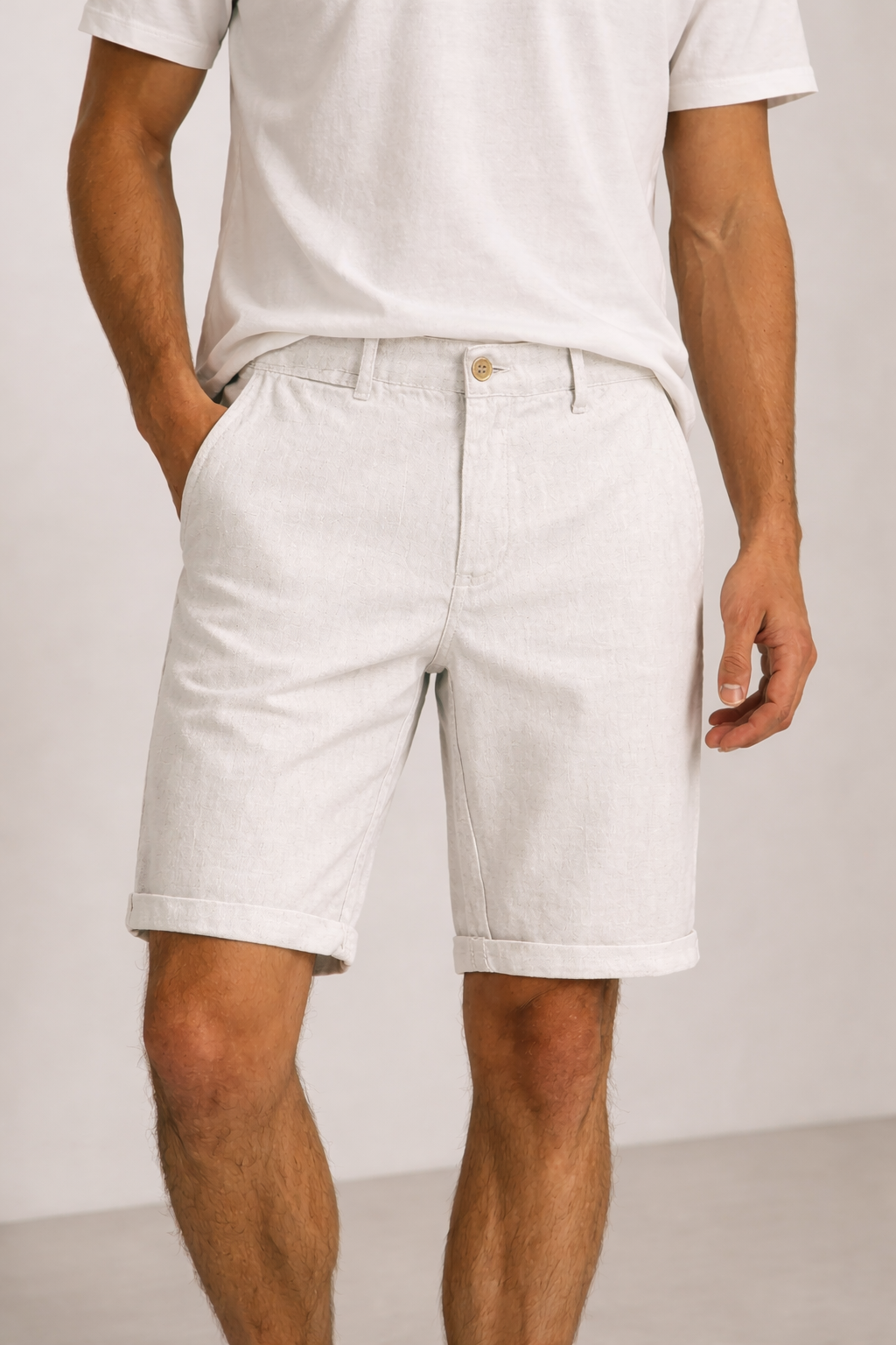 Lässige Leinenshorts für Männer - Éder