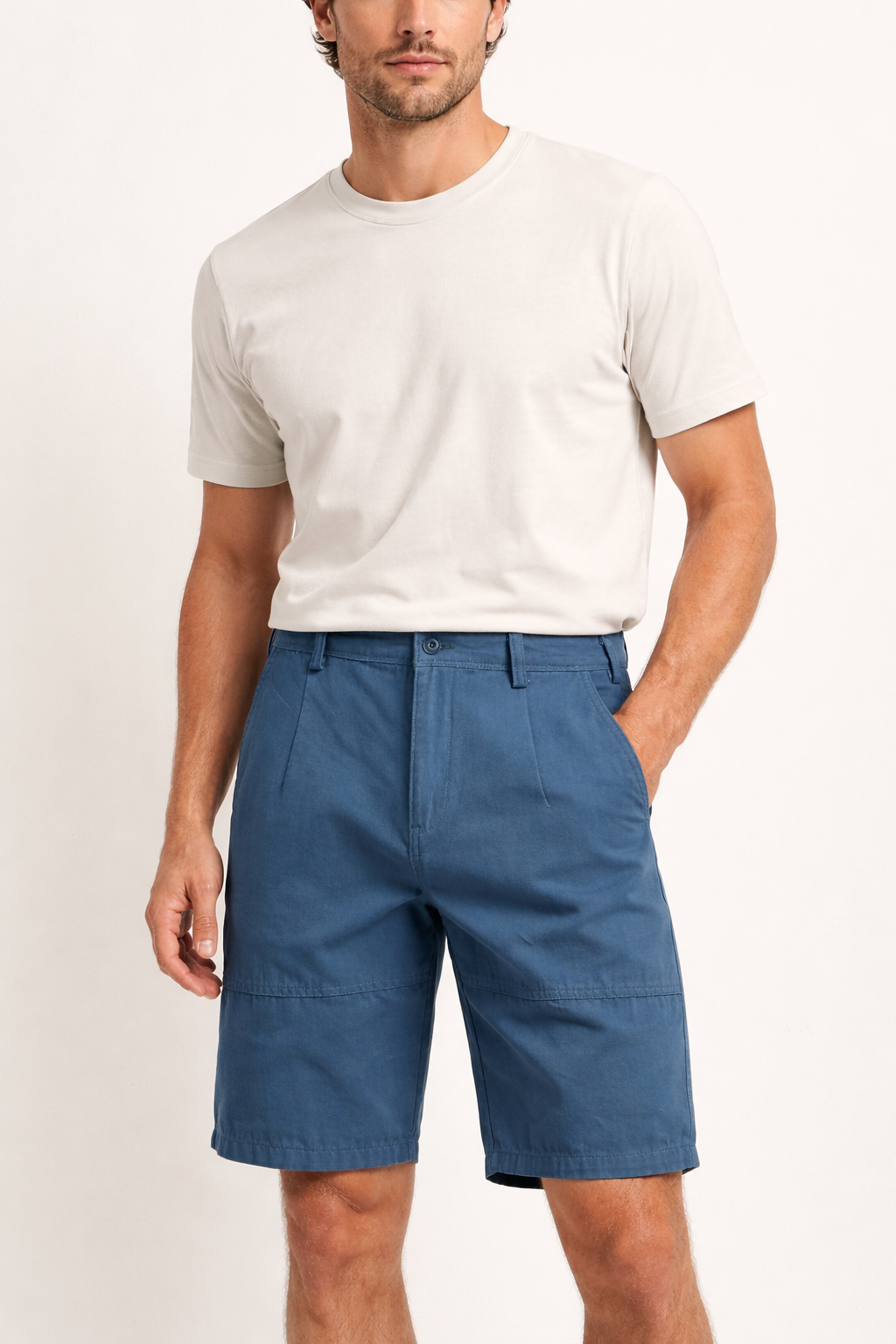 Lässige Herren Shorts mit Frontreißverschluss - Camden