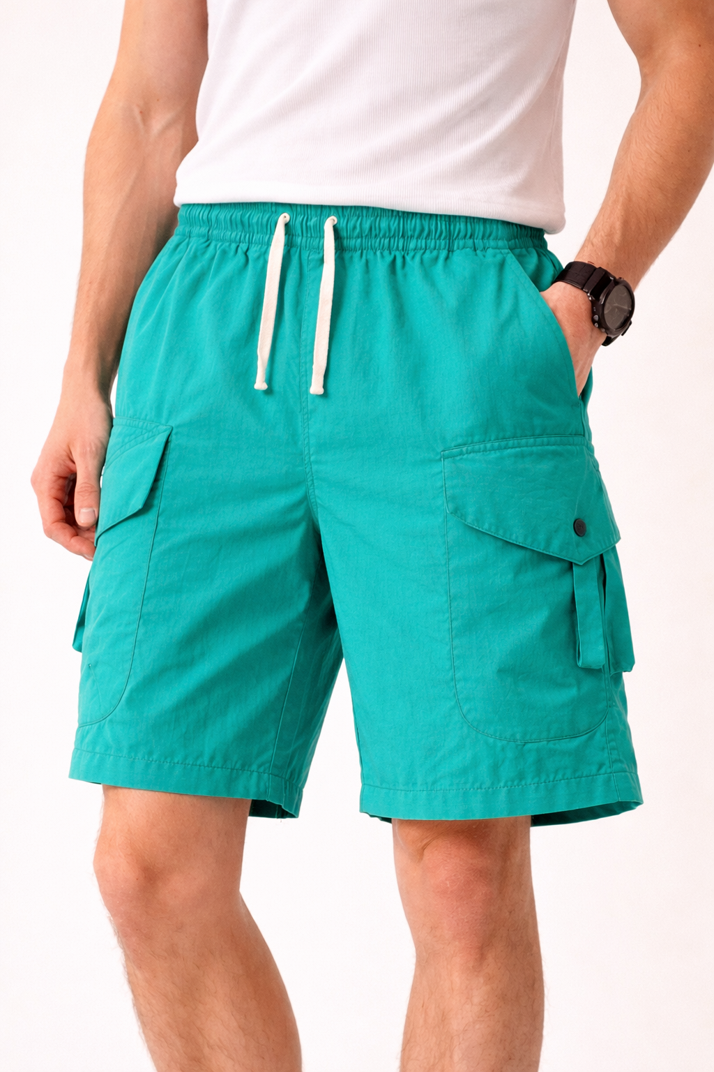 Herren-Cargo-Shorts mit geräumigen Taschen - Leonel