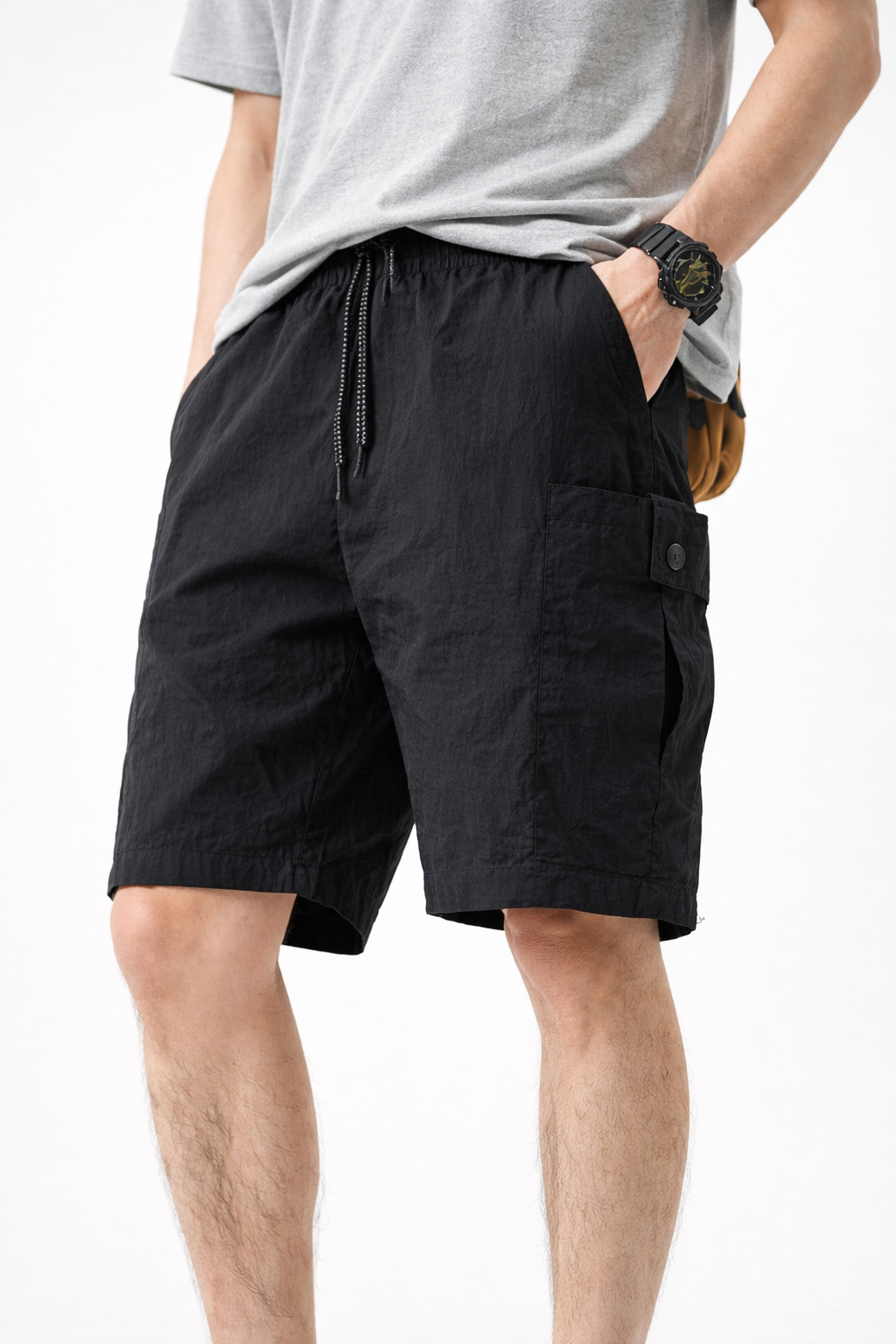 Herren Dryfit Sportshorts mit Seitentasche - Orion