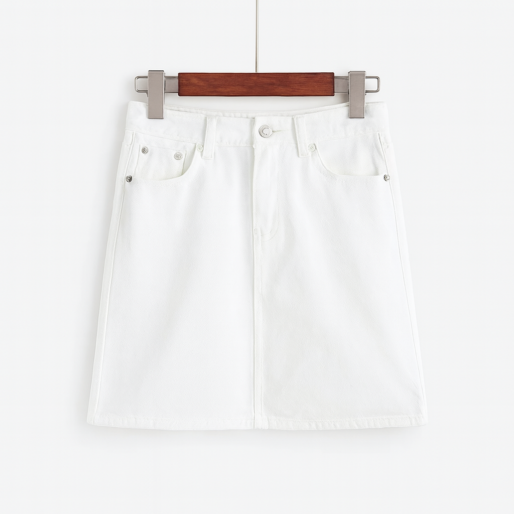 Kurzer Jeansrock für Frauen - Auria