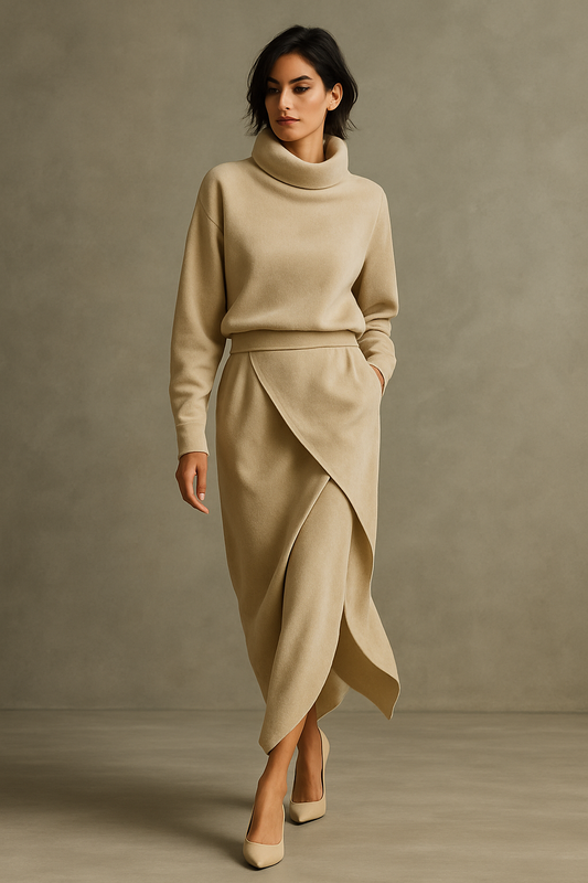 Elegantes Wildlederkleid für Frauen - Raelynn