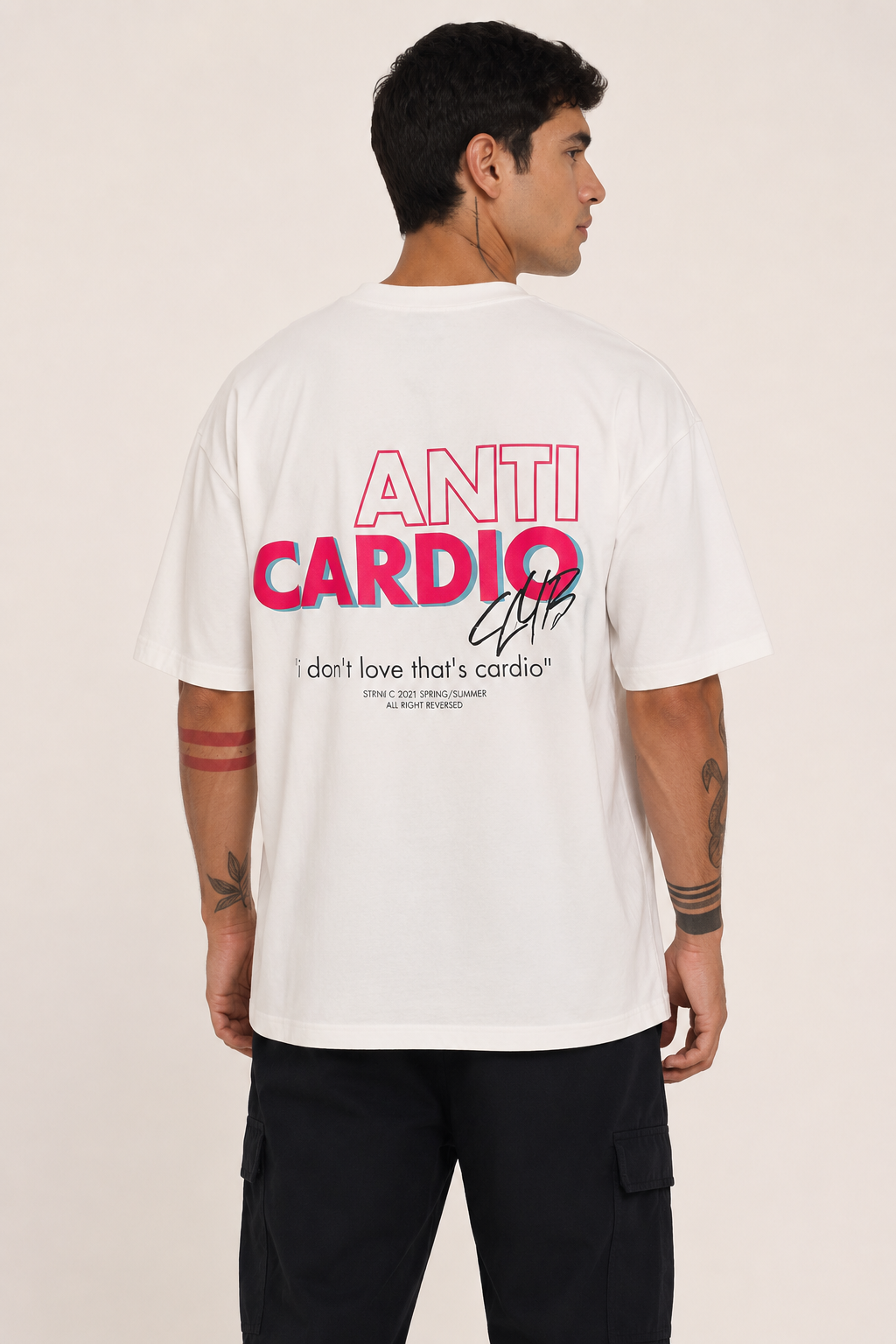 Oversize-Trainingsshirt mit Grafikprint – Jannik