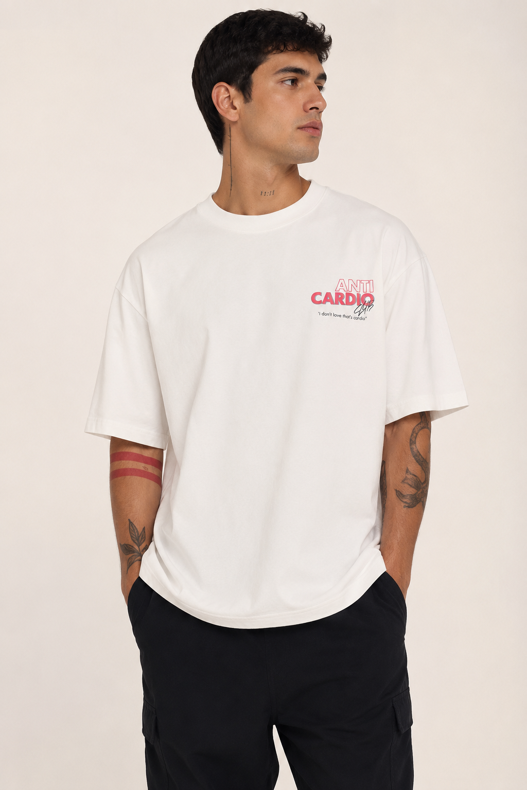 Oversize-Trainingsshirt mit Grafikprint – Jannik
