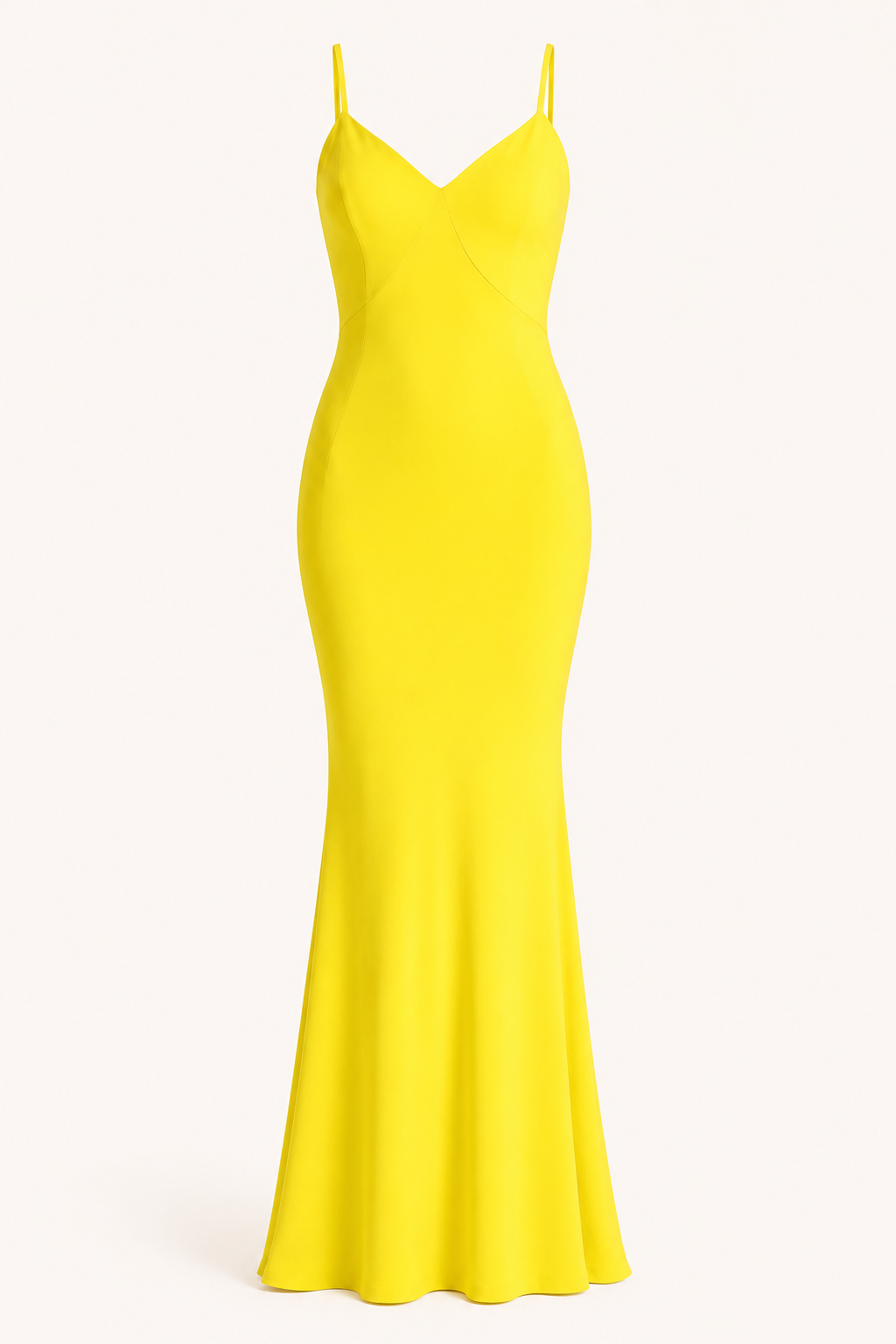 Langes Damenkleid mit Blumenmuster im Meerjungfrauen-Schnitt – Elvie