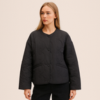 Gesteppte Jacke mit Schleifenmuster - Maeren
