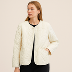 Gesteppte Jacke mit Schleifenmuster - Maeren
