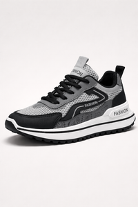 Atmungsaktive Mesh-Turnschuhe im urbanen Design für Männer - Rasken